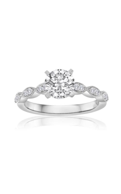 Alberts Engagement Ring 64126D-14KW-1/6