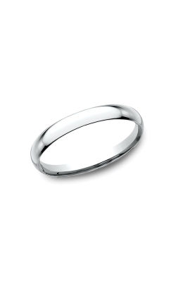 Benchmark Men's and Ladies 14k White Gold 2mm Light Comfort Fit Wedding Band - Size 5 - LCF12014KW05