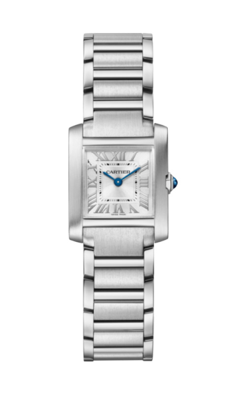 Cartier Tank Francaise Steel Ladies Watch W51008Q3