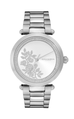 Olivia Burton Floral T-Bar Watch 24000042 - FINAL SALE