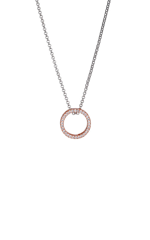 Rose gold BVLGARI BVLGARI Circle Pendant Necklace with Mother of Pearl |  Bulgari Official Store