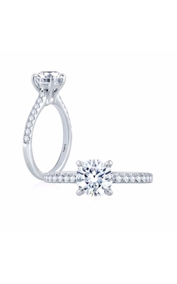 Fire and Ice 18k WG 1.30ctw H SI1 Engagement Ring FIBE1523