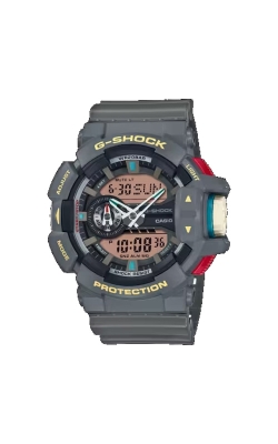 G-Shock Gray Analog-Digital Series GA400PC-8A