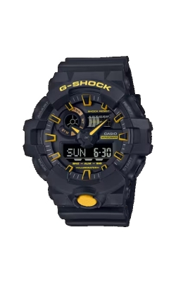 G-Shock Analog-Digital Black X Caution Yellow Resin GA700CY-1A