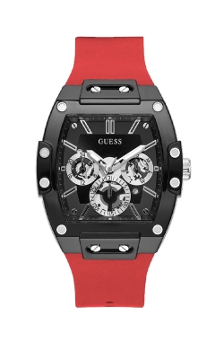 Guess Black Stainless Steel 43mm Mens Watch GW0203G4