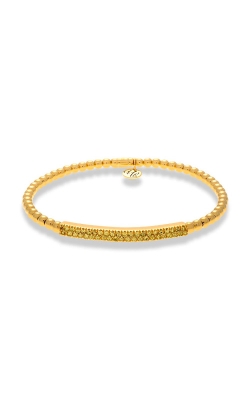 Hulchi Belluni 18k Yellow Gold .60ctw Yellow Sapphire Beaded Bracelet 21348Y-YS
