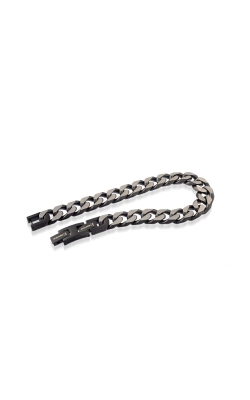 Italgem Steel Stainless Steel Curb Bracelet SMB134