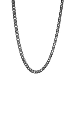 Italgem Steel Gunmetal 4.6mm Curb Chain SGN12-24