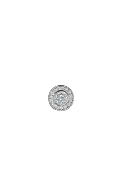 Kelly Waters Sterling Silver Platinum Simulated Diamond Bracelet Charm BL2300BCH4S-BRAC