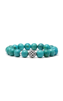 Lagos Sterling Silver Turquoise Maya Bead Bracelet 05-80967-T