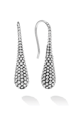 Lagos Sterling Silver Beaded Drop Earrings 01-80833-M