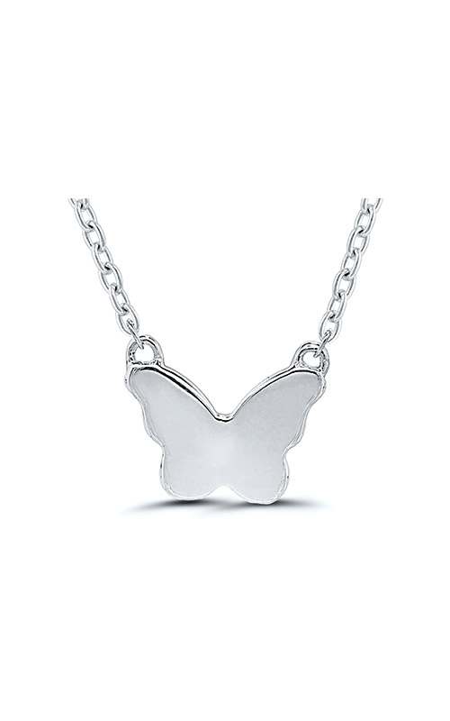 Butterfly Necklace in Silver | Flaire & Co.