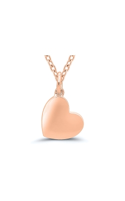 Matchers Pink Medium Heart Necklace 2465260007P