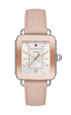 MICHELE Deco Sport Two-Tone Pink Gold 36mm Watch MWW06K000015