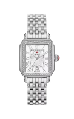 MICHELE Deco Madison Mid Stainless Diamond Watch MWW06G000001