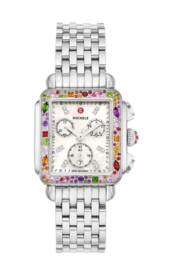 MICHELE Deco Soiree Diamond Gemstone Watch MWW06A000802