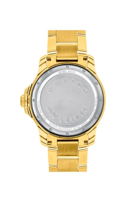 MOVADO BOLD VERSO 44MM GOLDTONE CHRONO DAY/DATE BRC