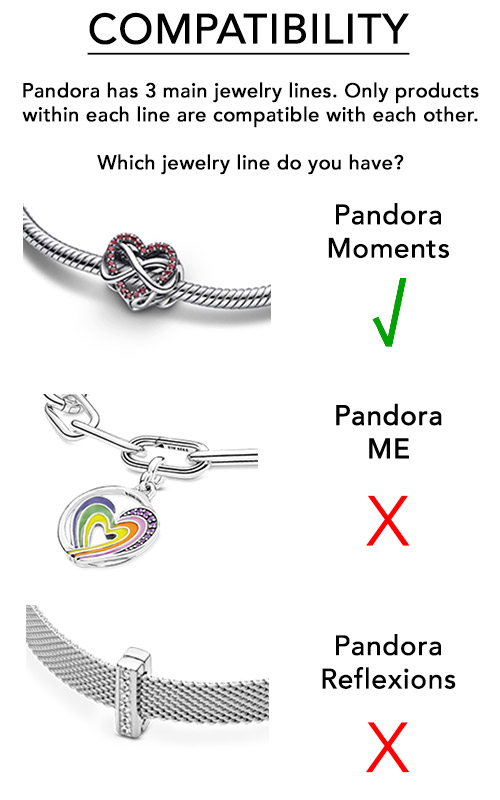 Pandora Moments Asymmetric Star Clasp Snake Chain Bracelet