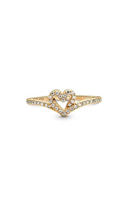 Radiant Sparkling Hearts Ring