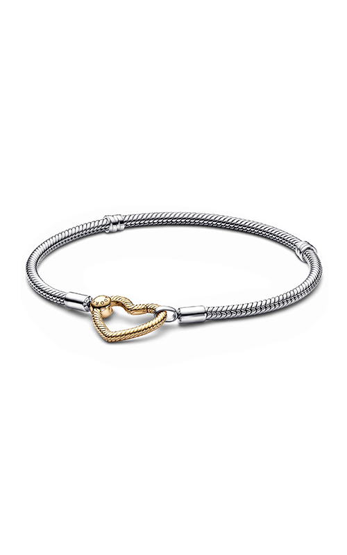 Stainless Steel two toned Magnetic Heart Bracelet - keys love jewelry