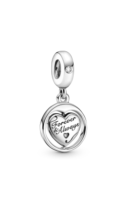 Pandora People Spinning Forever & Always Soulmate Dangle Charm 799266C01
