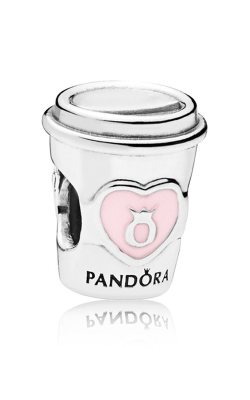 Pandora Drink To Go Charm, Pink Enamel 797185EN160 (Retired)