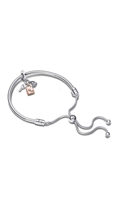 Pandora Padlock & Heart Bracelet Gift Set B802377-1 - FINAL SALE