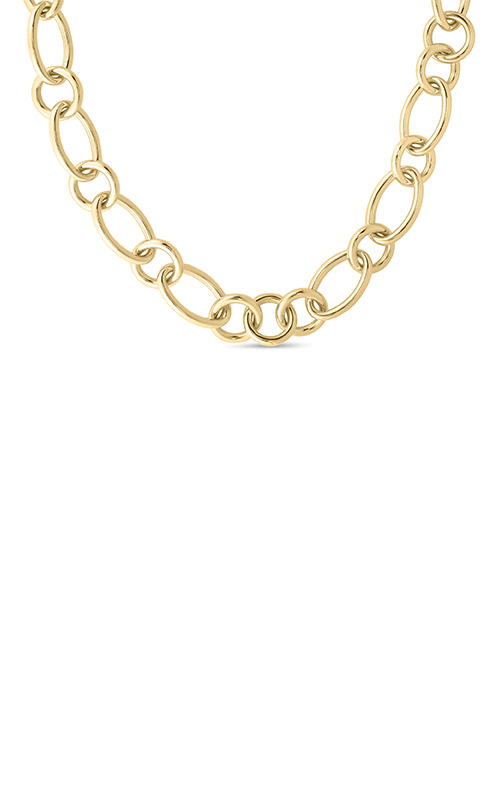 Roberto Coin 18k Yellow Gold Oval Link Chain 9151225AY1