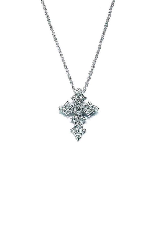 Roberto Coin Diamond Cross Pendant Necklace - Small | Diamond cross pendants,  Diamond cross, Cross pendant