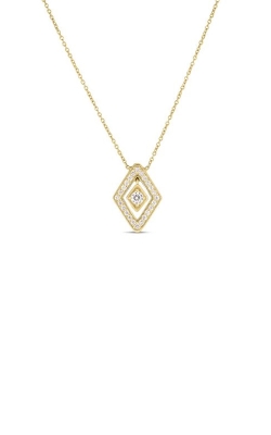 Roberto Coin 18k Yellow Gold Diamante Small Diamond Necklace 111483AYCHX0
