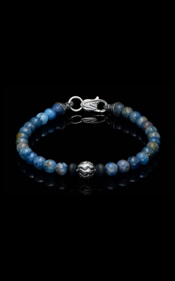 William Henry Brookings -Dumortierite 6mm Mens Beaded Bracelet BB48 DMO