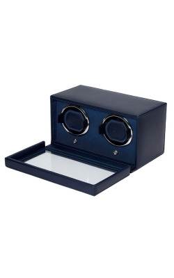 Wolf Cub Double Navy Watch Winder With Cover 461217