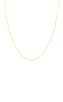 Albert's 14k Yellow Gold 18 Inch .80mm Open Diamond Cut Cable Chain MZ000374-14Y