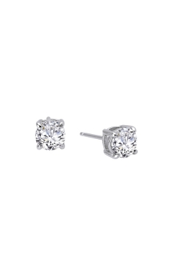 Lafonn Sterling Silver 2.00ctw Round Simulated Diamond Stud Earrings E0180CLP00