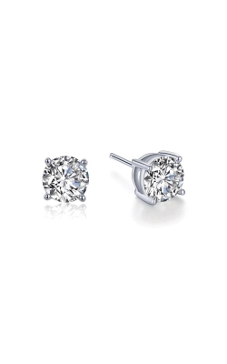 Lafonn Sterling Silver 2.50ctw Round Simulated Diamond Stud Earrings E0109CLP00