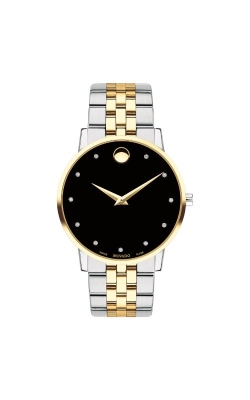 Movado Two Tone Museum Classic 40mm Mens Watch 0607202