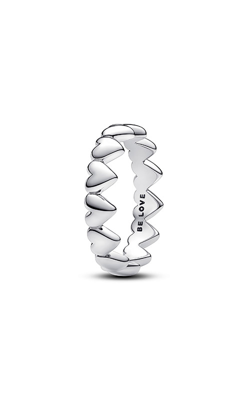 Pandora Row of Hearts Ring 193427C00-48