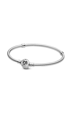 Pandora Moments Heart Infinity Clasp Snake Chain Bracelet 599365C00-16 - FINAL SALE