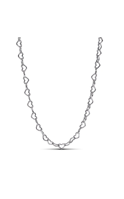Pandora Linked Hearts Collier Necklace 393334C00-45