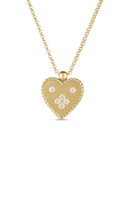 Roberto Coin 18k Yellow Gold Venetian Princess Heart Necklace 7773628AYCHX