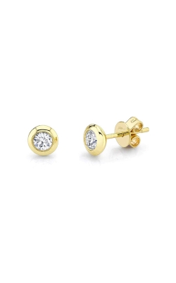 Shy Creation 14k Yellow Gold .40ctw Diamond Earrings SC55012547
