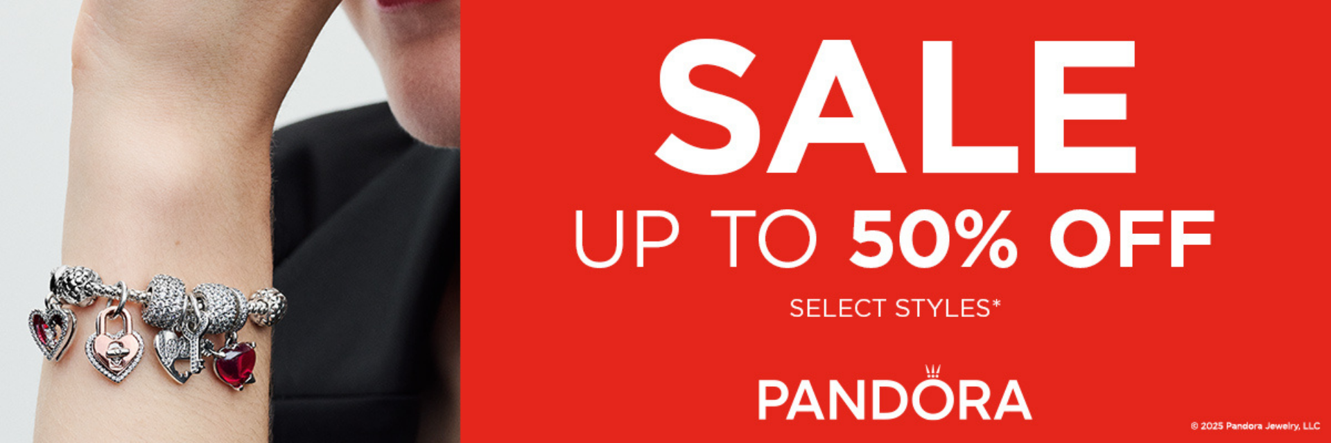 Pandora Up To 50% Off