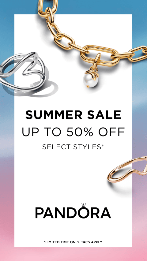 Pandora Summer Sale Up to 50% off Select Styles