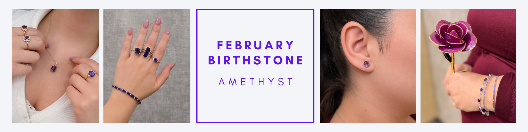 February Birthstone - Amethyst